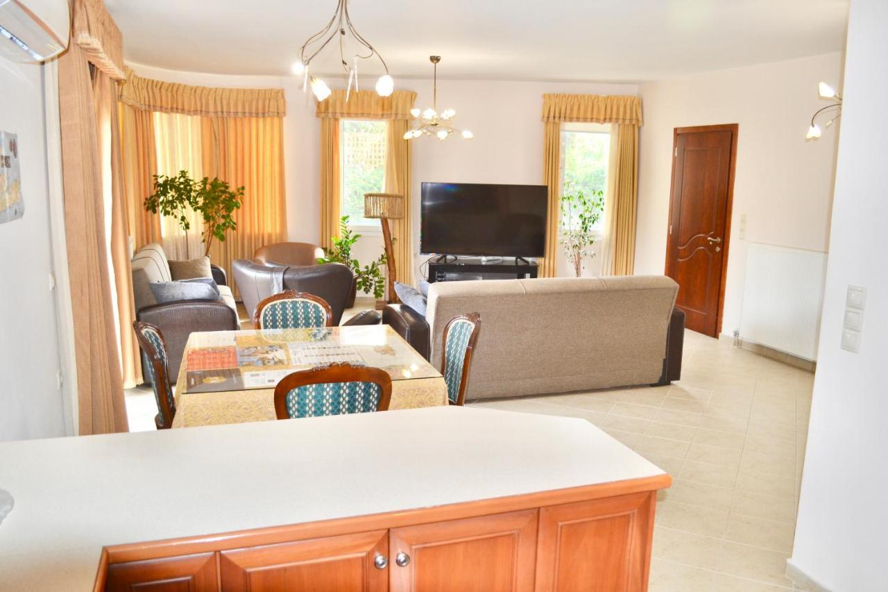 Giorgos Large Size Apartments -Family Friendly With Free Parking And Yard Views Iraklio Exteriér fotografie